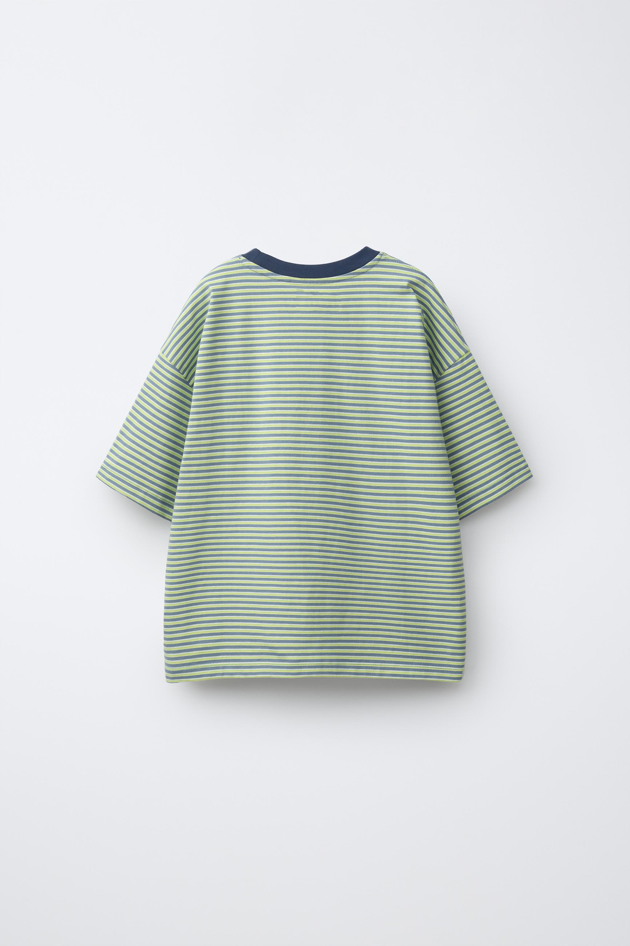 HEAVYWEIGHT STRIPED T-SHIRT